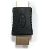 VoltShine Adattatore HDMI da maschio a femmina in elegante colore nero collegare dispositivi in modo semplice e veloce, garantendo una trasmissione audio e video.