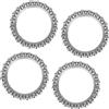 Gyrodymix 4 Pezzi Gabbietta Gabbia a Sfera Bici 37mm Manovella Cuscinetti Ruota Bicicletta Cuscinetto Fermo Prodotto Durevole