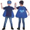 amscan (PLL) (9903735) Set di mantello e maschera da gattoboy per bambini - PJ Masks - (VKS1183)