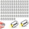 BAIFULAI 100 mini luci a LED per casa delle bambole: piccole luci a LED, casa delle bambole con luce bianca calda, mini luci LED fai da te, mini luce LED per lanterna di carta, Natale, compleanno