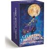 QCFQCF Mazzo di tarocchi celesti, carte dei tarocchi con guida, carte dei tarocchi per principianti, mazzo di divinazione ombra e luce per la scoperta di sé