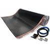 Calorique Pellicola Riscaldante a Infrarossi CALORIQUE NEO - Larghezza 100 cm - Copertura 1,5 m² - 150 W/m² - Riscaldamento Elettrico per Pavimento, Parete e Soffitto - Calore Uniforme - Basso Consumo