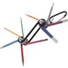 ieron Set di 9 chiavi a brugola portatili, chiavi esagonali pieghevoli, chiave metrica, codice Tx Star a colori da 2-6 mm, SL5, PH2, T30 per montaggio di mobili, riparazione biciclette, fai da te