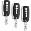 Wvoillty Ricambio King Gates STYLO, STYLO2K, STYLO4K, telecomando per porta del garage, 433,92 MHz, 4 canali rolling code, 3 pezzi