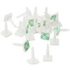 PATIKIL Adesivo PCB Distanziale, 24pz Adesivi Distanziali 0.56 Supporto Altezza Adesivo Isolato Distanziali per PCB PC Scheda Supporto, Bianco