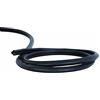 Lowenergie Guarnizione di ricambio in gomma PVC-U (cloruro di polivinile rigido - non plastificato) per finestre e porte, antispifferi, nero