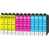 Yowell 12x 29XL Cartucce d'inchiostro compatibili per Epson 29 29XL Multipack per Expression Home XP-342 XP-332 XP-345 XP-442 XP-445 XP-432 XP-245 XP-235 XP-335 XP-435 XP-247