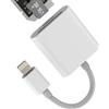 HOYULLI Lettore di schede SD Lightning 2 in 1 lettore di schede Micro SD per iPhone 14 13 Cavo adattatore iPad certificato MFI per Apple TF Fotocamera Digitale Foto Stick Accessori Leitor Card