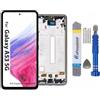 It'Go Full INCELL Display per Samsung A53 5G A536 LCD Schermo di ricambio touchscreen con strumento nero con cornice di alta qualità