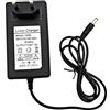JZK Adattatore di alimentazione 12,6 V 2 A per batteria agli ioni di litio convertitore di alimentazione 12,6 V 2 A AC a DC con cavo di ricarica con indicatore luminoso per amplificatore stereo,