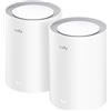 Cudy M3600 Dual-band [2.4 GHz/5 GHz] Wi-Fi 7 [802.11be] Bianco 3 Interno (Cudy BE3600 Wi-Fi 7 Mesh Solution)