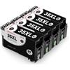 Clywenss Compatibili 35XL 35 XL Cartucce d'inchiostro Nero Multipack per Epson WorkForce Pro WF-4740 WF-4730 WF-4725 WF-4720 WF-4740DTWF WF-4730DTWF WF-4725DWF WF-4720DWF Stampante, 4-Pezzi