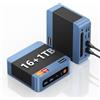 BOSGAME Mini PC E5 AMD Ryzen 3 5300U, 16 GB RAM 1 TB SSD, Doppia Porta 2,5G LAN, Triplo Display 4K, WiFi 5, Win 11 Pro - Alte prestazioni per ufficio, business & giochi leggeri