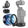 K&F CONCEPT Set Combo Supporto Magnetico E Ventosa Elettrica Per Auto | Porta Telefono Magnetico Adatto Per Vetro, Piastrelle E Superfici Metalliche, Compatibile Con DJI Osmo Pocket 3
