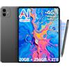 TECLAST Artpad Pro Tablet 12.7 Pollici, 2.2GHz Helio G99 Octa-Core Gaming Tablet Android 15, Doppio SIM 4G LTE+5G WiFi, 2176×1600, 20GB RAM+256GB ROM(TF 8TB) 10000mAh 30W Carica Rapida, Penna Inclusa