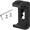 VXIVXIV Supporto Regolabile Del Morsetto Della Banca di Potere, Scorrevole Supporto per Banca di Potere per 55 mm/2.16″~85 mm/3.34″ Banca di Potere per Fotocamera o Videocamera