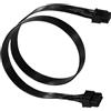 BTFO Cavo Alimentazione Scheda Grafica per Corsair, Lunghezza 60cm Cavo Alimentazione GPU a 8 pin Cavo Alimentazione Scheda Grafica Compatibile con Corsair Tipo 3 Tipo 4 PSU Non per EVGA PSU(Nero)
