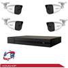 Hikvision KIT TELECAMERE IP 8 CANALI NVR 4MPX POE HIKVISION HIWATCH 6 CAM hdd 1tb