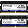 LinkMore 16GB Kit (2 x 8GB) DDR4 3200MHz SODIMM (PC4-25600) CL19 1.2V Laptop Memory