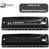 Suzuki HA-20 Hammond Promaster Harmonica 10 fori chiave diatonica C A G D...