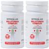 EFFEGILAB Scienza, Natura, Trentino. Melatonina 1 Mg Complex per Dormire con ADENOSINA e GLICINA Effegilab (180
