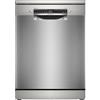 Bosch PRONTA CONSEGNA - SPEDIZIONE IMMEDIATA Lavastoviglie Libera installazione 60 cm 14 coperti Classe B Finitura Inox Terzo Cesto Home Connect Serie 4 Bosch SMS4EMI06E