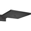 hansgrohe Raindance E Soffione doccia 300 1 getto con braccio doccia, nero opaco, 26238670