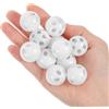 Sorcristy 10 palline a sonaglio da cucire, palline a sonaglio bianche, per animali di peluche, giocattoli per neonati e animali domestici, diametro 24 mm, set fai da te