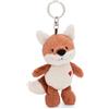 NICI Portachiavi Love Volpe Miro con Cuore 10 cm - in Peluche Morbida, Idea Regalo | 63350