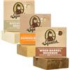 Dr. Squatch Men's Natural Bar Soap Made from Natural Oils - 3 Pack - Cold Process Soap with No Harsh Chemicals - Birchwood Breeze, Summer Citrus, Wood Barrel Bourbon (3 Pack)
