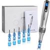 cenoz Dermapen M8S Microneedling Pen, Wireless Dermapen Microneedling Kit con 6 Aghi (3x12 pin e 3x36 pin) per Dr Pen M8S, 6 Livelli e Display LED, Regolabile da 0,25-2,5 mm per Skincare