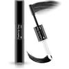 Beliky Girl Mascara capillare per capelli grigi, matita per nascondere la radice dei capelli, formula delicata, asciugatura rapida e lavabile, doppia punta per un colore naturale, nero, 7 ml