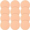 YQQYG 12 spugne rotonde per il trucco, spugnette per cipria, applicatore per fondotinta liquido, trucco, cosmetici, detergente, bagnato e asciutto, doppio uso