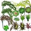 Woohome NA Woohome 15 Pz Succulente Artificiali, Misti Artificiali Piante Succulente Piante Grasse Finte Decorative per La Decorazione del Paesaggio Decorazioni, Casa Giardino Decorazioni