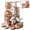 Puzzle 3D in Legno Navetta Spaziale Kit Di Modellismo per Adulti Idea Regalo per