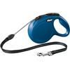 Flexi New Classic M Cord guinzaglio avvolgibile 8 metri Blu
