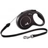 Flexi New Classic S Cord guinzaglio avvolgibile 8 metri Nero