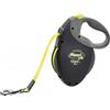 Flexi Giant Neon L Tape guinzaglio avvolgibile 8 metri Nero
