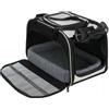 Trixie Borsa da viaggio Valery nera / grigia (29 × 31 × 49 cm) Per pezzo