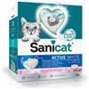 Sanicat Active White Lotus Flower lettiera per gatto 2 x 10 litri
