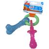 Nylabone Puppy Teething Chew anello da dentizione per cuccioli (gusto bacon) Per confezione