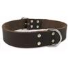 Brekz Collare in Pelle Marrone 35 cm x 14 mm