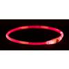 Trixie Collare luminoso 65 cm rosso per cane 1 pezzo