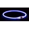 Trixie Collare luminoso 65cm blu per cane 1 pezzo