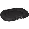 Flamingo Dreambay cuscino per cane (nero e rotondo) 120 x 90 cm