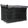 Petconcept Brekz fodera per gabbia per cani - nera XL