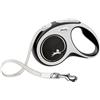 Flexi New Comfort S Tape guinzaglio avvolgibile 5 metri Nero