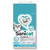 Sanicat Clumping White Active Sapone di Marsiglia lettiera per gatto 2 x 10 litri