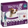 Vectra 3D S spot-on antiparassitario per cani (4 - 10 kg) 3 pipette
