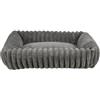 Trixie Cuccia per cani Trixie Lonni velluto a coste grigio 100 x 70 cm